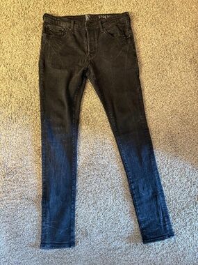 Prps black skinny jeans size 34